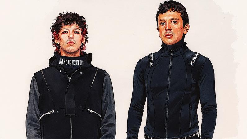 Twenty One Pilots realizando festas de escuta do álbum 'Breach' em lojas de discos independentes nos EUA. (Foto: Reprodução)