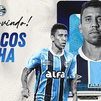 Grêmio confirma Marcos Rocha como novo reforço para a lateral-direita