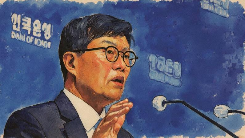Rhee Chang-yong, presidente do banco central da Coreia do Sul: visão de que pode ser necessário agir para fortalecer o won (Foto: Reprodução)