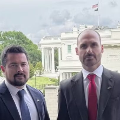 Bancos podem enfrentar 'multa violenta' por manter contas de Moraes, diz Eduardo Bolsonaro
