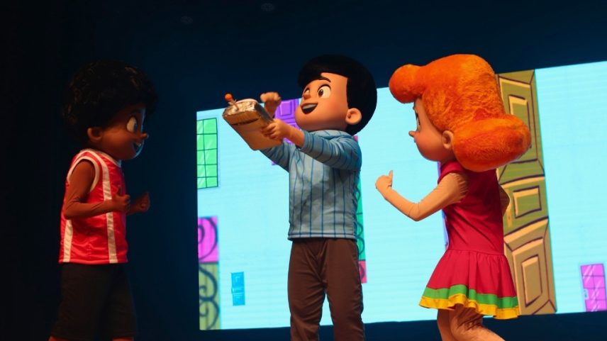 Turnê "3P é 10" do 3 Palavrinhas em São Paulo. (Foto: Divulgação)