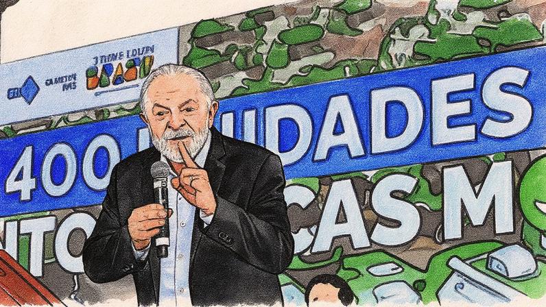 Lula terá de partir para um jogo bem mais perigoso: preservar por conta própria a relevância da narrativa que escolheu como samba-enredo de sua campanha eleitoral (Foto: Ricardo Stuckert/PR)