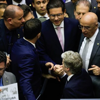 Hugo Motta propõe afastamento de 5 deputados por motim na Câmara dos Deputados