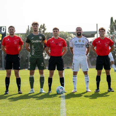 Real Madrid vence jogo-treino com ataque poderoso de Mbappé, Vini Jr e García
