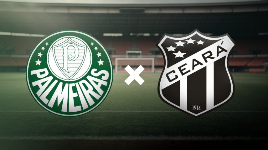 Palmeiras e Ceará (Foto: Editoria de Arte)