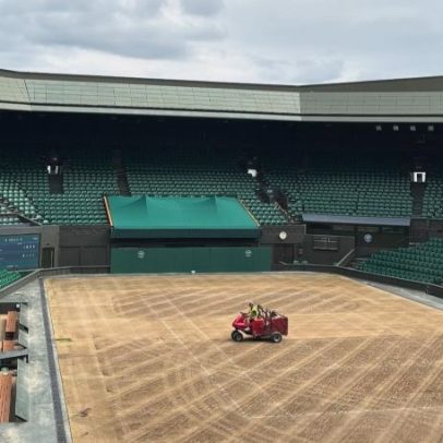 All England Club inicia reforma dos gramados em preparação para 2026
