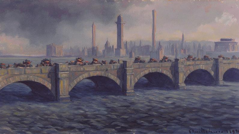 Ponte de Waterloo (1903), de Claude Monet (Foto: Robert McNair/Divulgação)
