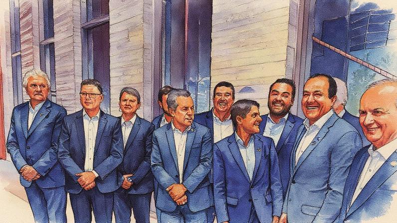 Jantar com figuras da centro-direita selou 'pacto' em favor de eventual candidatura de Tarcísio de Freitas (Republicanos) ao Palácio do Planalto (Foto: Iander Porcella/Estadão)