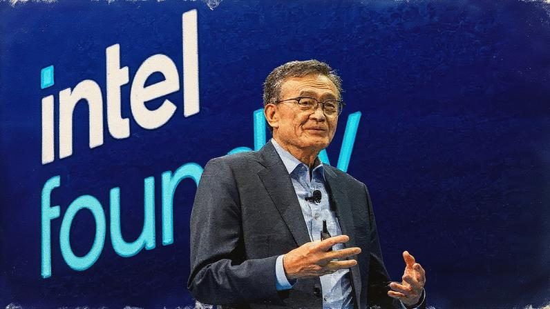 O CEO da Intel, Lip-Bu Tan, fala na conferência anual da empresa em San Jose, Califórnia, no dia 29 de abril. (Foto: Laure Andrillon/Reuters)