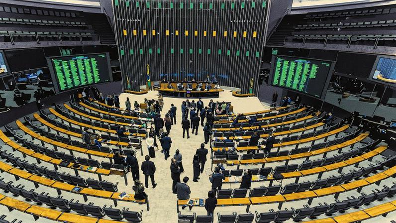 Plenário da Câmara (Foto: Brenno Carvalho / Agência O Globo)