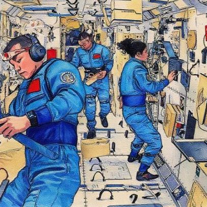 Pesquisadores chineses desenvolvem máquina de lavar roupa sem sabão para astronautas