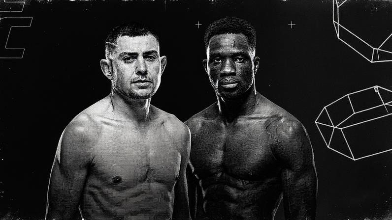 Steve Garcia e David Onama fazem a luta principal do UFC Vegas 110. (Divulgação)