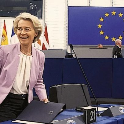 Gaza marca presença no discurso decisivo de Von der Leyen no Parlamento Europeu