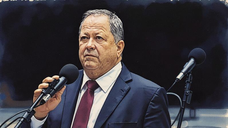 Chiquinho Brazão, deputado federal, posando para foto em ambiente institucional (Foto: Reprodução)