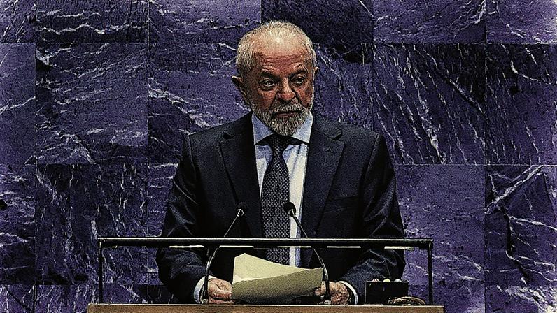 Presidente Lula discursa em Conferência Internacional de Alto Nível na ONU sobre a Questão da Palestina (Foto: Reprodução)