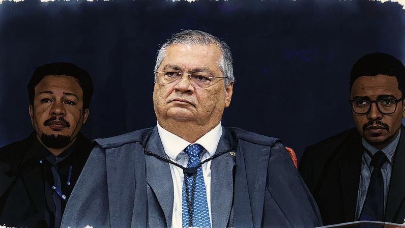 Flávio Dino se prepara para votar no julgamento de Bolsonaro no STF (Foto: Reprodução)