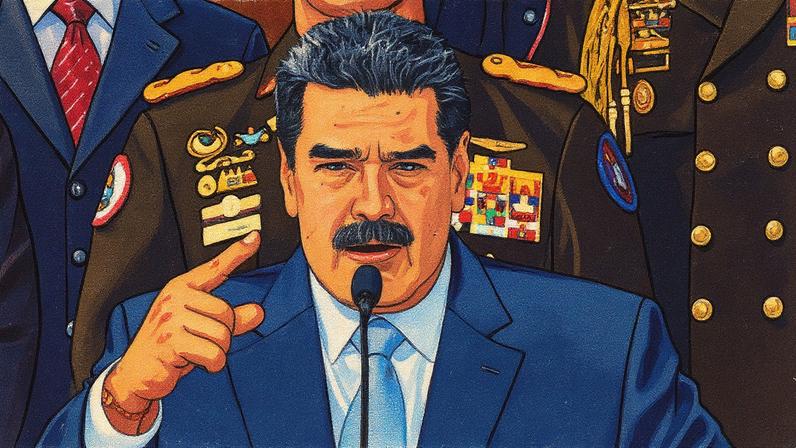 Maduro afirma que a Venezuela possui mais de 8 milhões de milicianos e reservistas, representando um terço da população (Foto: Reprodução)
