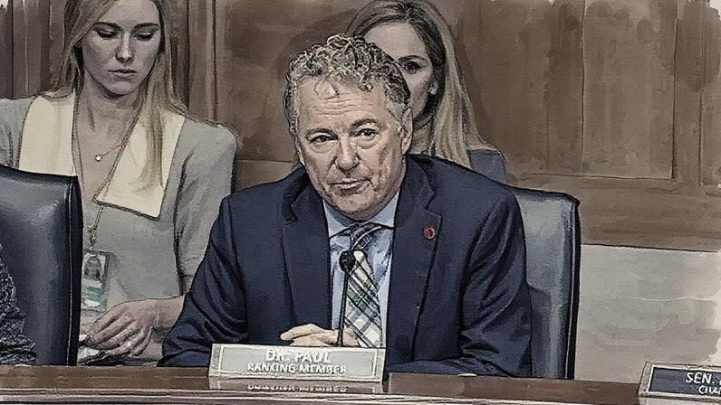 Senador Rand Paul assina projeto contra tarifas impostas pelo presidente ao Brasil (Foto: Reprodução)