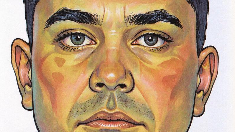 Chefe do PCC, Luken Cesar Burghi Augusto foi morto na Praia Grande (Foto: Reprodução)