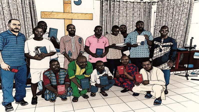 Obra missionária realiza atividades de evangelismo e discipulado em um país africano (Foto: Reprodução)