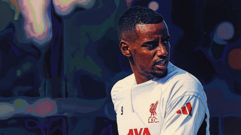 Isak faz seu primeiro treino no Liverpool (Foto: Reprodução)