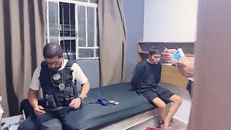 Suspeitos de assalto à casa da ex-mulher de Jair Bolsonaro são detidos (Foto: Reprodução)