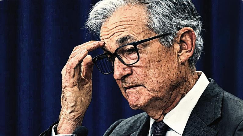 Jerome Powell, presidente do Federal Reserve dos EUA, fala durante uma coletiva de imprensa em Washington (Foto: Reprodução)