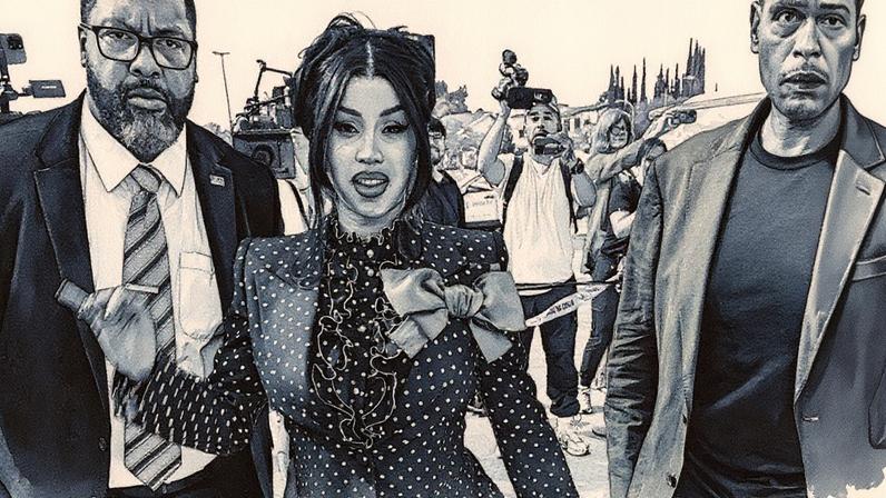 Cardi B revela edição 'Courtroom Edition' de 'Am I the Drama?' com poses virais em tribunal (Foto: Reprodução)