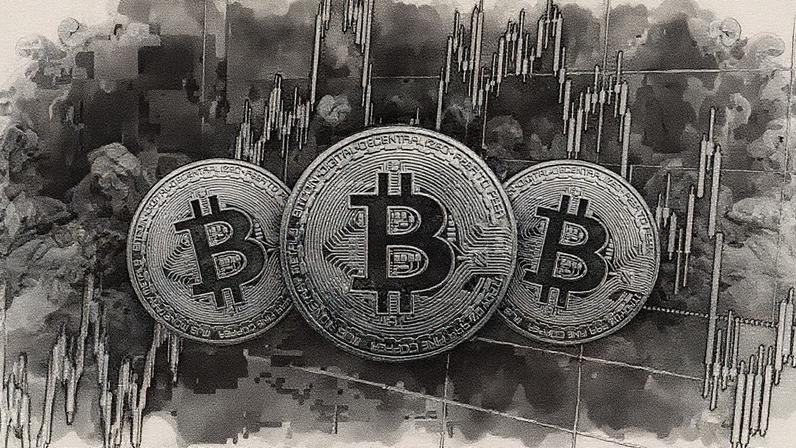 Bitcoin, uma criptomoeda, representada como um ativo digital (Foto: Reprodução)