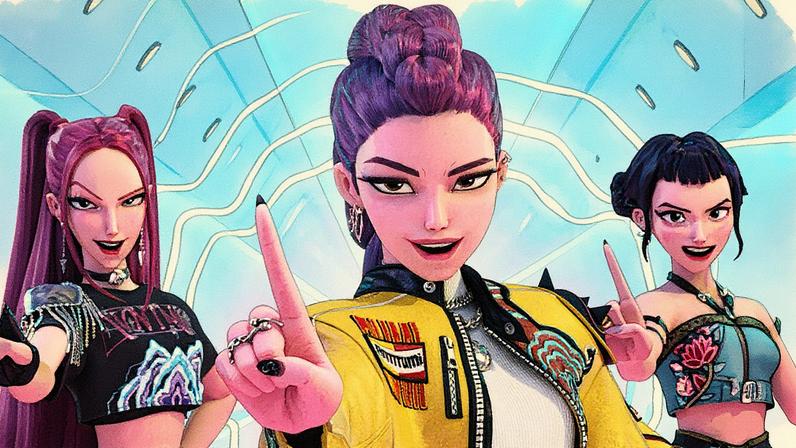 HUNTR/X é a música número 1 na parada Billboard Hot 100 por seis semanas, pertencente à série animada da Netflix 'KPop Demon Hunters' (Foto: Reprodução)