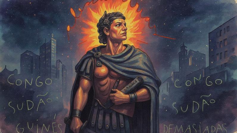 Ilustração para coluna de Ricardo Araújo Pereira (Foto: Reprodução)