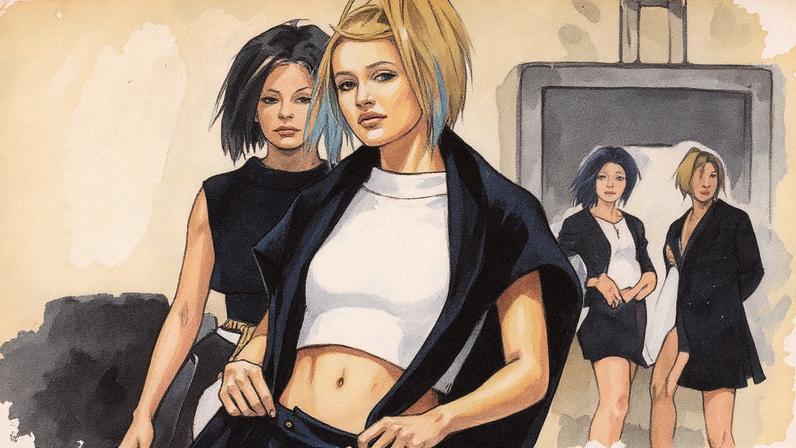 Modelo de moda da Chanel apresenta coleção de verão de 1994 (Foto: Reprodução)