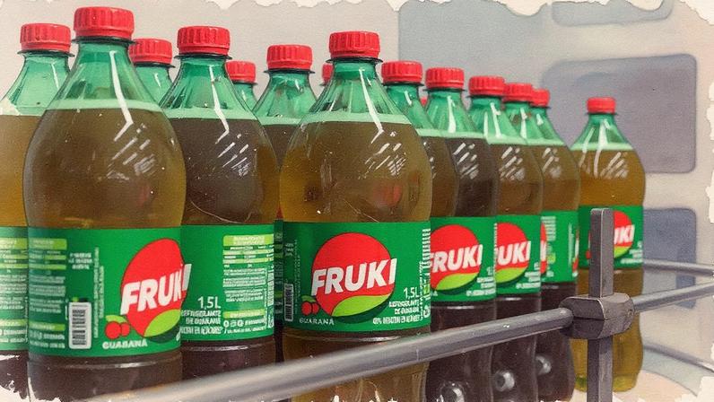 Refrigerante Fruki, popular no estado do Rio Grande do Sul (Foto: Reprodução)