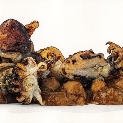 Andoni Luis Aduriz apresenta novas receitas com sepietas e garbanzos