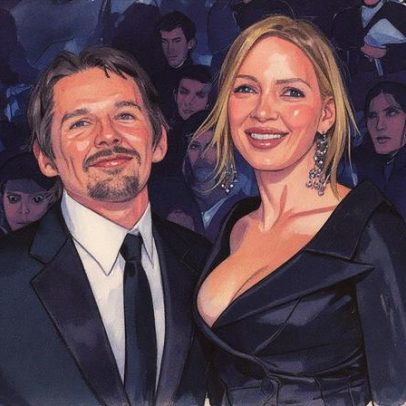 Ethan Hawke fala sobre a dolorosa separação de Uma Thurman e suas consequências