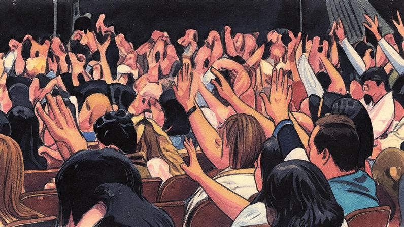 Igreja demonstra força política em evento recente (Foto: Reprodução)