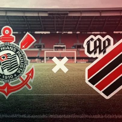 Corinthians e Athletico-PR se enfrentam ao vivo nas quartas da Copa do Brasil