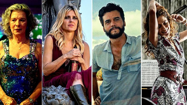 Filmes 'Dolores', '(Des)controle', 'O agente secreto' e 'Ângela Diniz: Assassinada e condenada' estão na programação da Première Brasil do Festival do Rio 2025 (Foto: Reprodução)