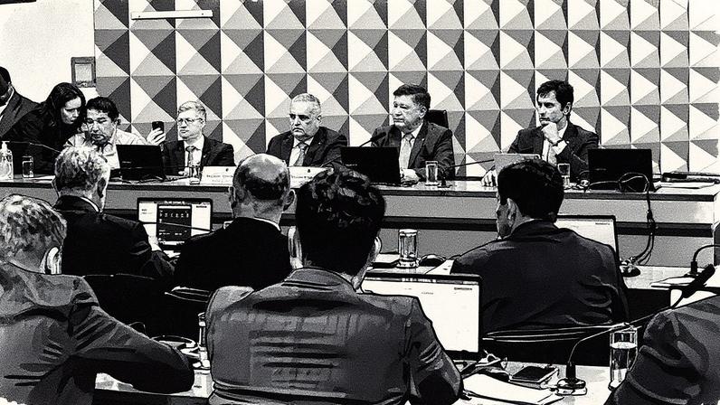 Instalação da CPI Mista do INSS no Congresso Nacional em 20 de agosto (Foto: Reprodução)