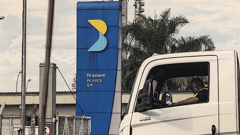Unidade da Braskem em Duque de Caxias (RJ), onde foi contratada uma linha de crédito rotativo internacional em 2021 junto a um grupo de 11 bancos globais (Foto: Reprodução)