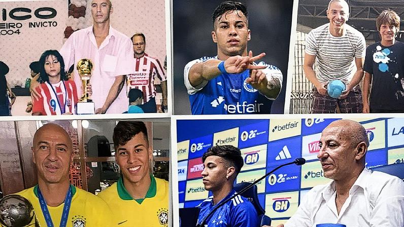 Momentos da carreira de Kaio Jorge desde a categoria de base até o Cruzeiro (Foto: Reprodução)