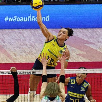 Brasil vence Japão e garante medalha de bronze no Mundial da Tailândia