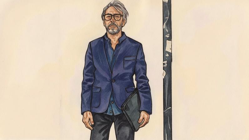 Carlos Silvério apresenta sua obra 'Os Essenciais' em uma exposição (Foto: Reprodução)