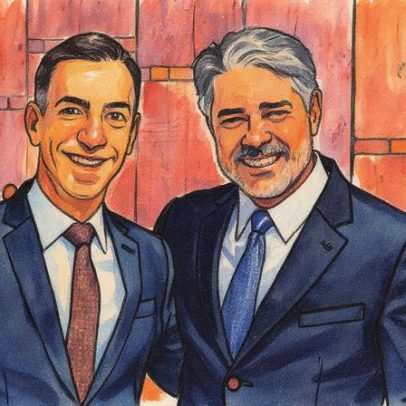 César Tralli assume a bancada do Jornal Nacional com saída de William Bonner