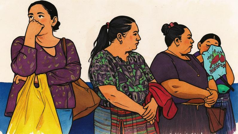 Familiares de crianças guatemaltecas ameaçadas de deportação aguardam informações sobre os menores (Foto: Reprodução)
