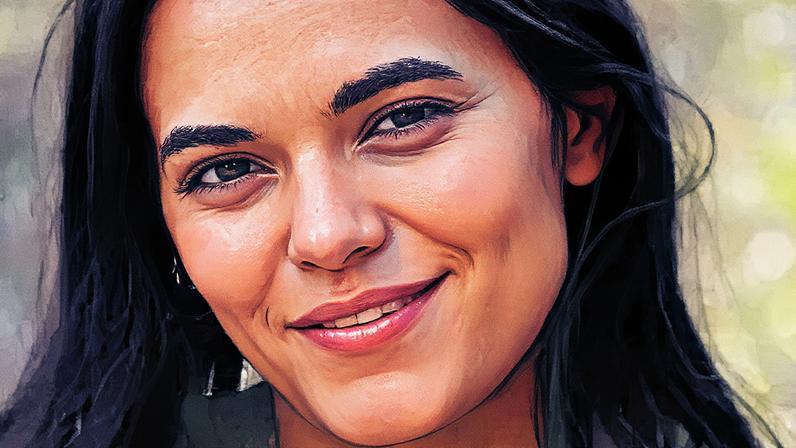 Marina Fukushima de 'Largados e Pelados: A Tribo' • Reprodução/X