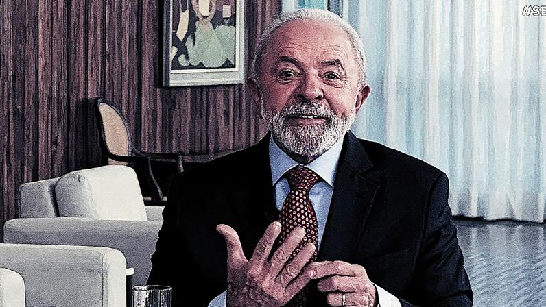 Entrevista do presidente Lula ao SBT, realizada em 05 de setembro de 2025 (Foto: Reprodução)