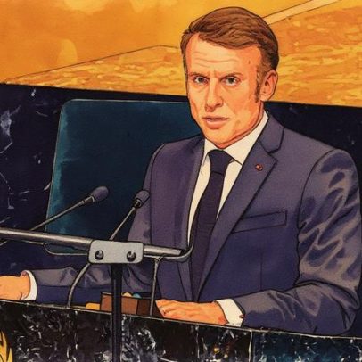 Macron propõe reconhecimento da Palestina e pede cooperação na ONU