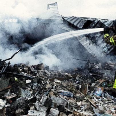 Ataque aéreo russo em Zaporijia deixa dois mortos e gera pânico na população