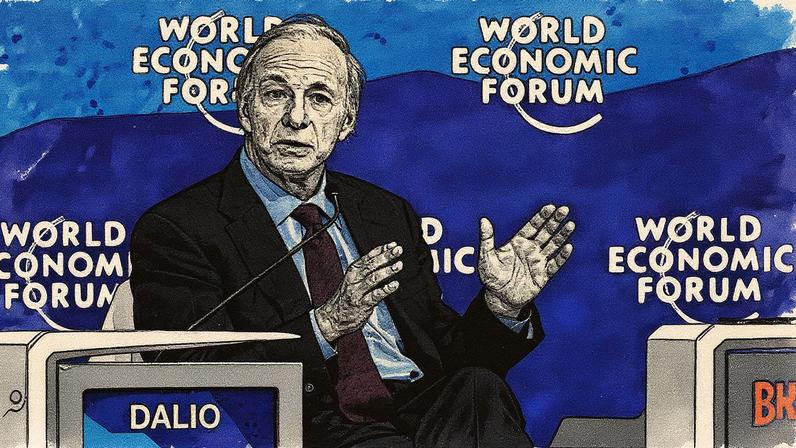 Investidor participa do Fórum Econômico Mundial (Foto: Reprodução)